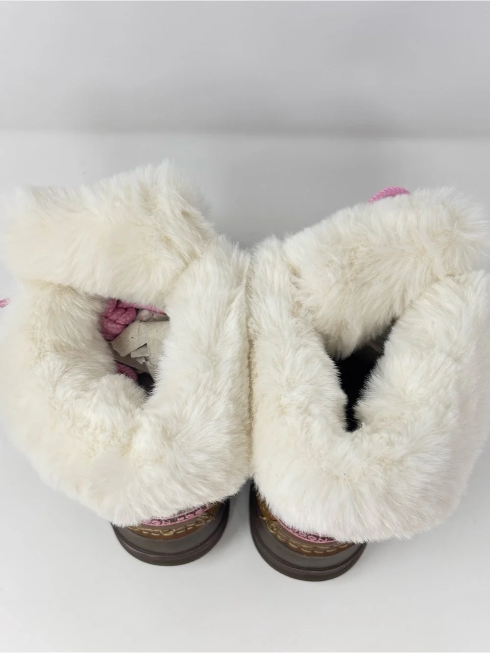 LONDON FOG Toddler Girls Beckenham Cold Weather Winter Lace Up Snow Boots Size 7